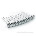 Galvanized roofing nails with umbrellar head